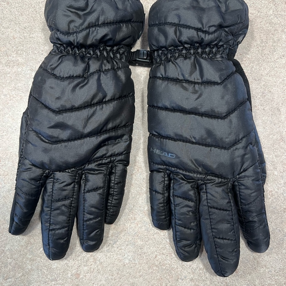 HEAD Black Winter Gloves Sz SP